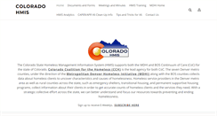 Desktop Screenshot of coloradohmis.org